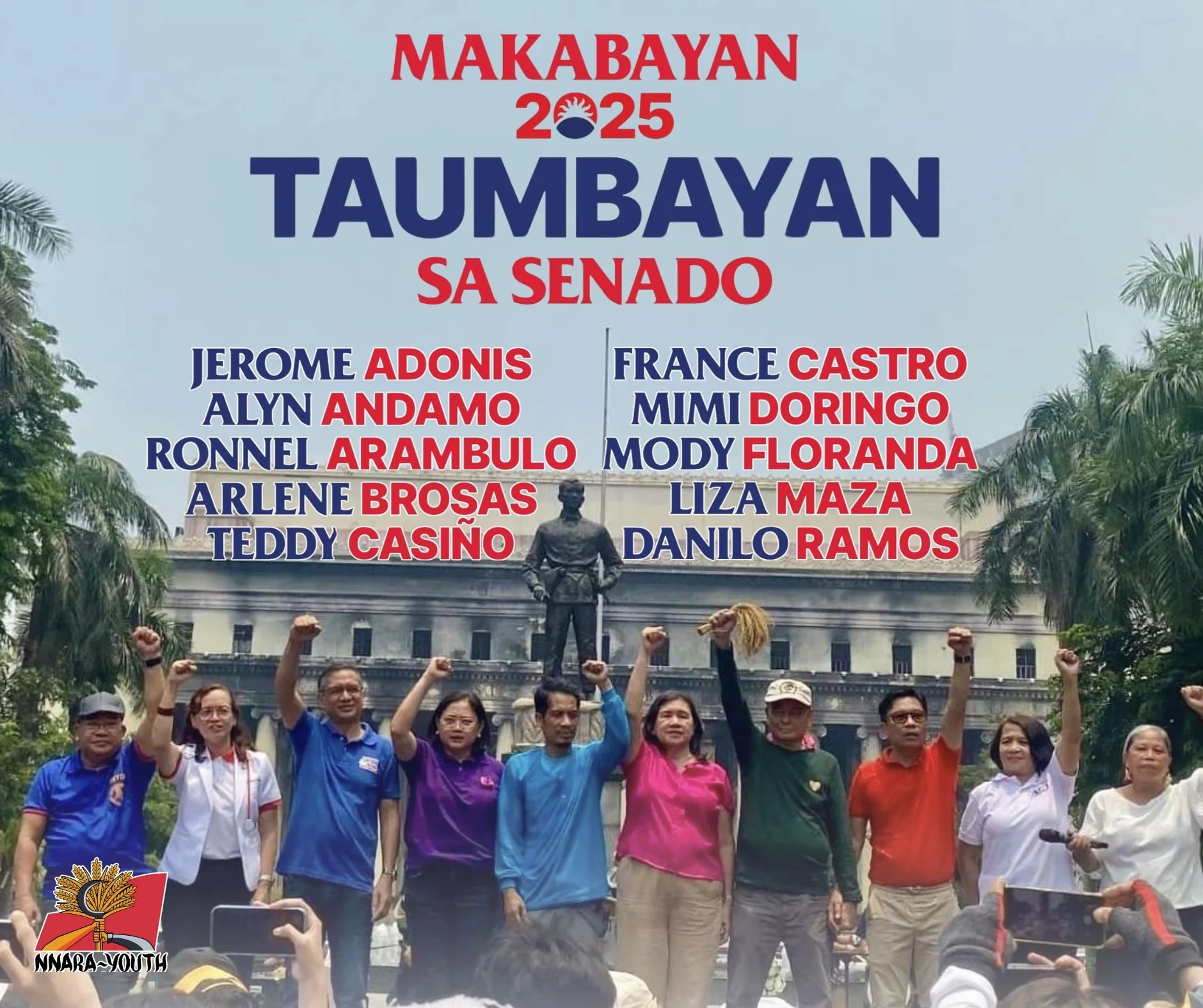 AB-USA Supports Makabayan Coalition’s Senatorial Slate