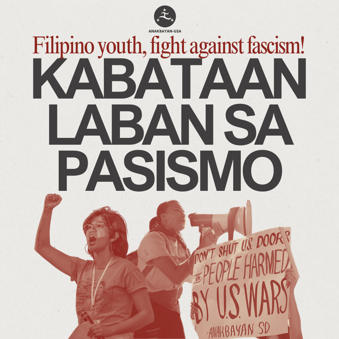 Kabataan Laban sa Pasismo! Youth Fight Fascism!